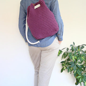 The Crochet City Backpack