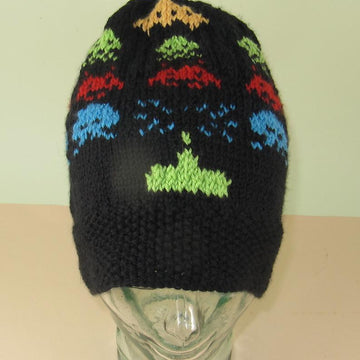 Retro Space Invaders Beanie Hat