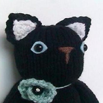 Cat Knit Amigurumi Pattern