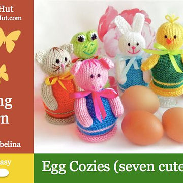 114 Egg Cozy Panda Rabbit Chicken Cat Bear Frog