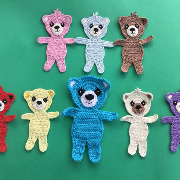 Adult Teddy Bear Appliqué