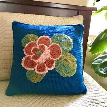 Bohemian Rose Pillow
