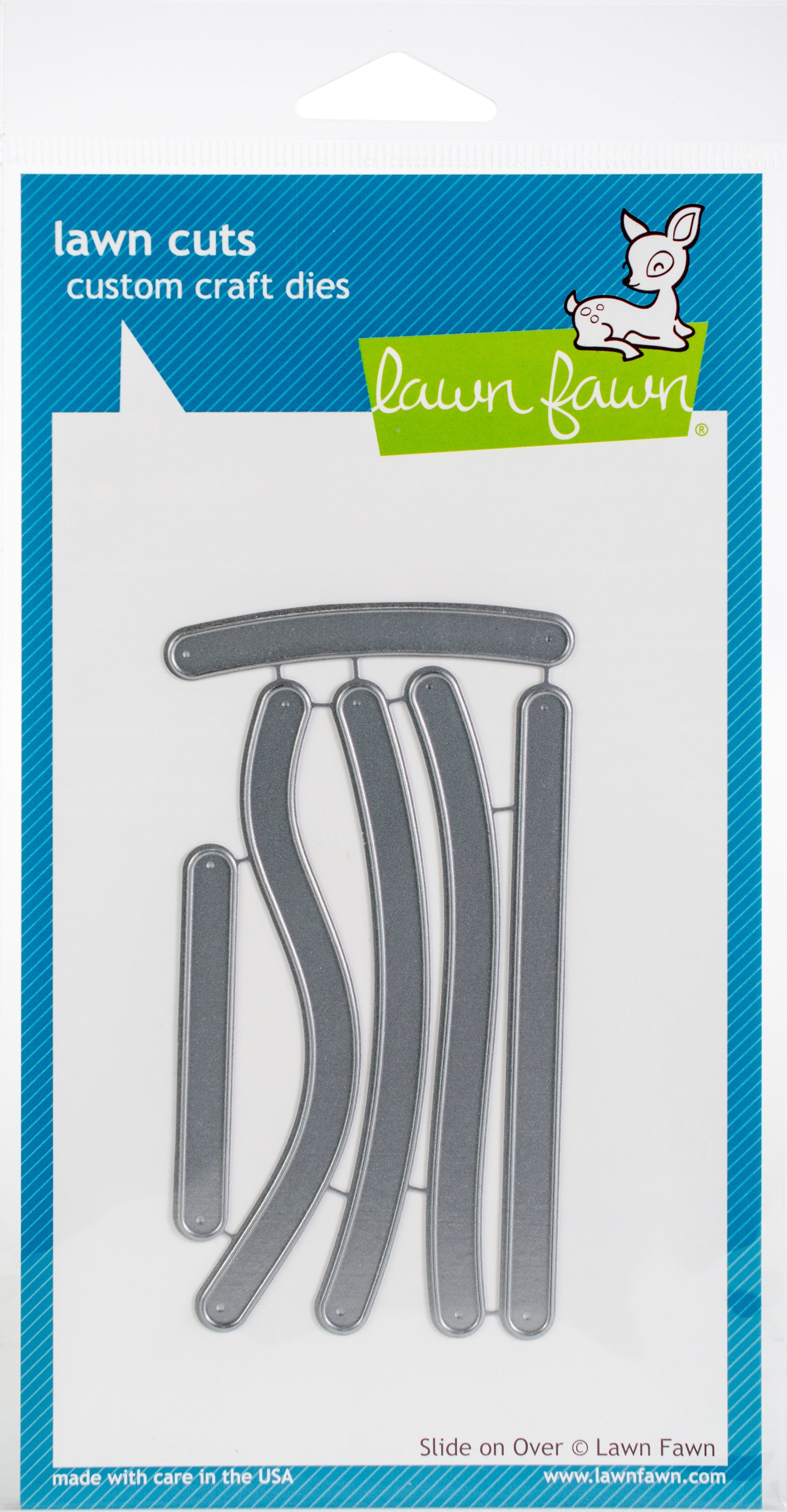 Lawn Fawn Lawn Cuts Custom Craft Die - Slide On Over