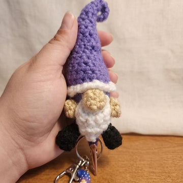 Mini Gnome Homie keychain/ multipurpose clip