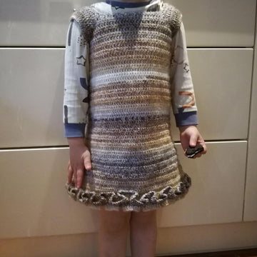 Pleated A-line Dress