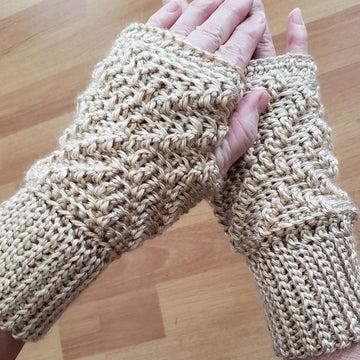 Dahlias are Forever Fingerless Gloves