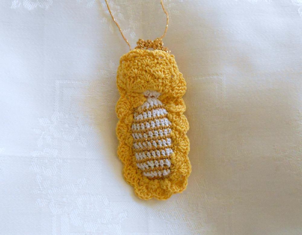 Baby Jesus Crochet Ornament