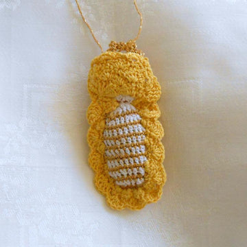 Baby Jesus Crochet Ornament