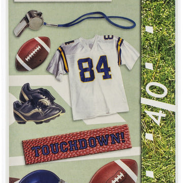 Paper House Cardstock Sticker 2/Pkg - Football