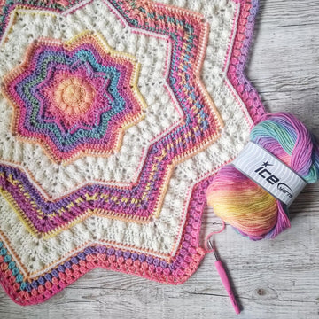 Rainbow Starlight Blanket