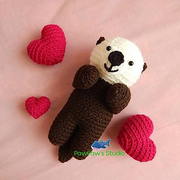 Amigurumi Sea Otter Pattern No.56