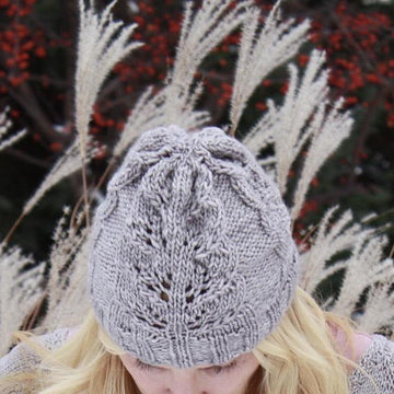 Silver Birch Leaf Hat