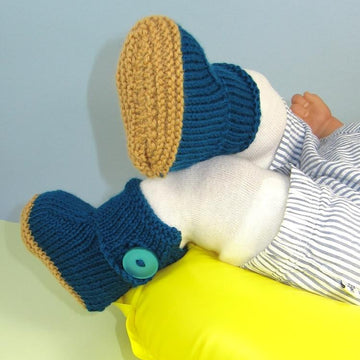 Baby One Button Booties