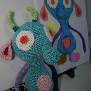 Crochet Pattern Monster Freddy!