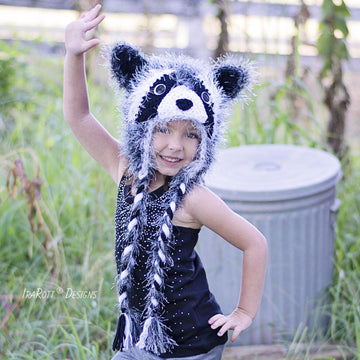 Ricki The Furry Raccoon Hat