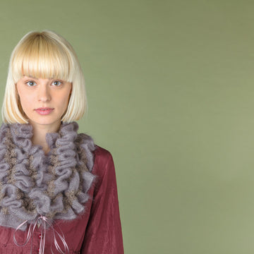 Knitted Scarves Wraps & Shawls by Sarah Hatton