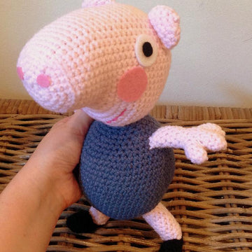 George from Peppa Pig plush amigurumi