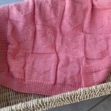 Duplicate Heart Blanket