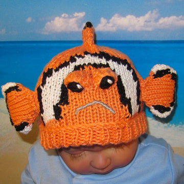 "Clowning Around" Clown Fish Beanie