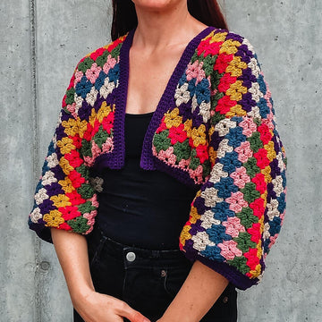 Granny Diamond Stitch Cardigan