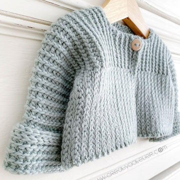 8 sizes - ITSY-BITSY Crochet Cardigan