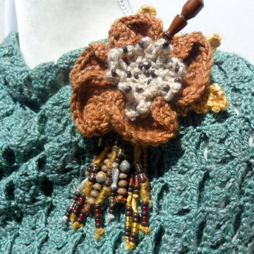 Meadow Beaded Shawl