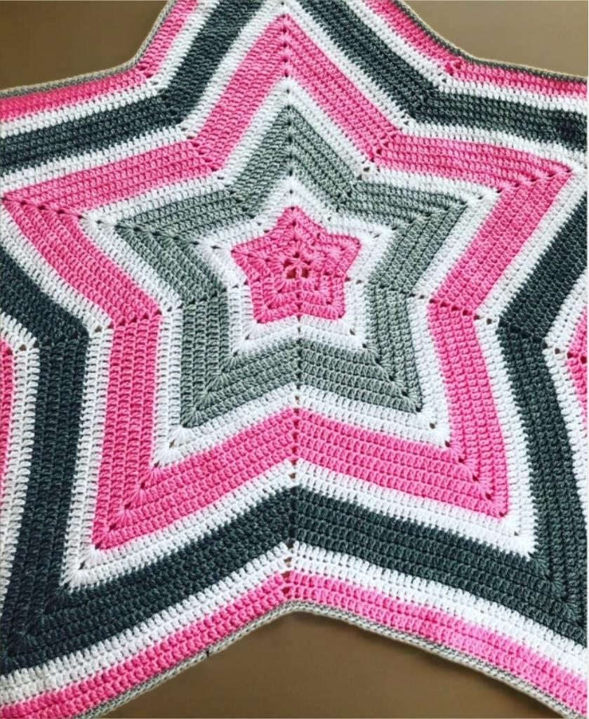 Star Crochet Blanket