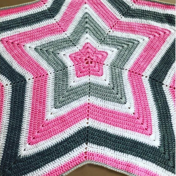 Star Crochet Blanket