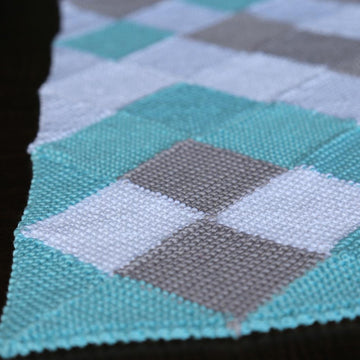 Reversible Tile Baby Blanket