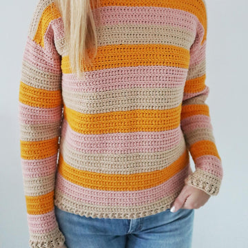Sunset Stripes Sweater