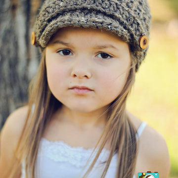 Basic Newsboy Hat/Pattern 001