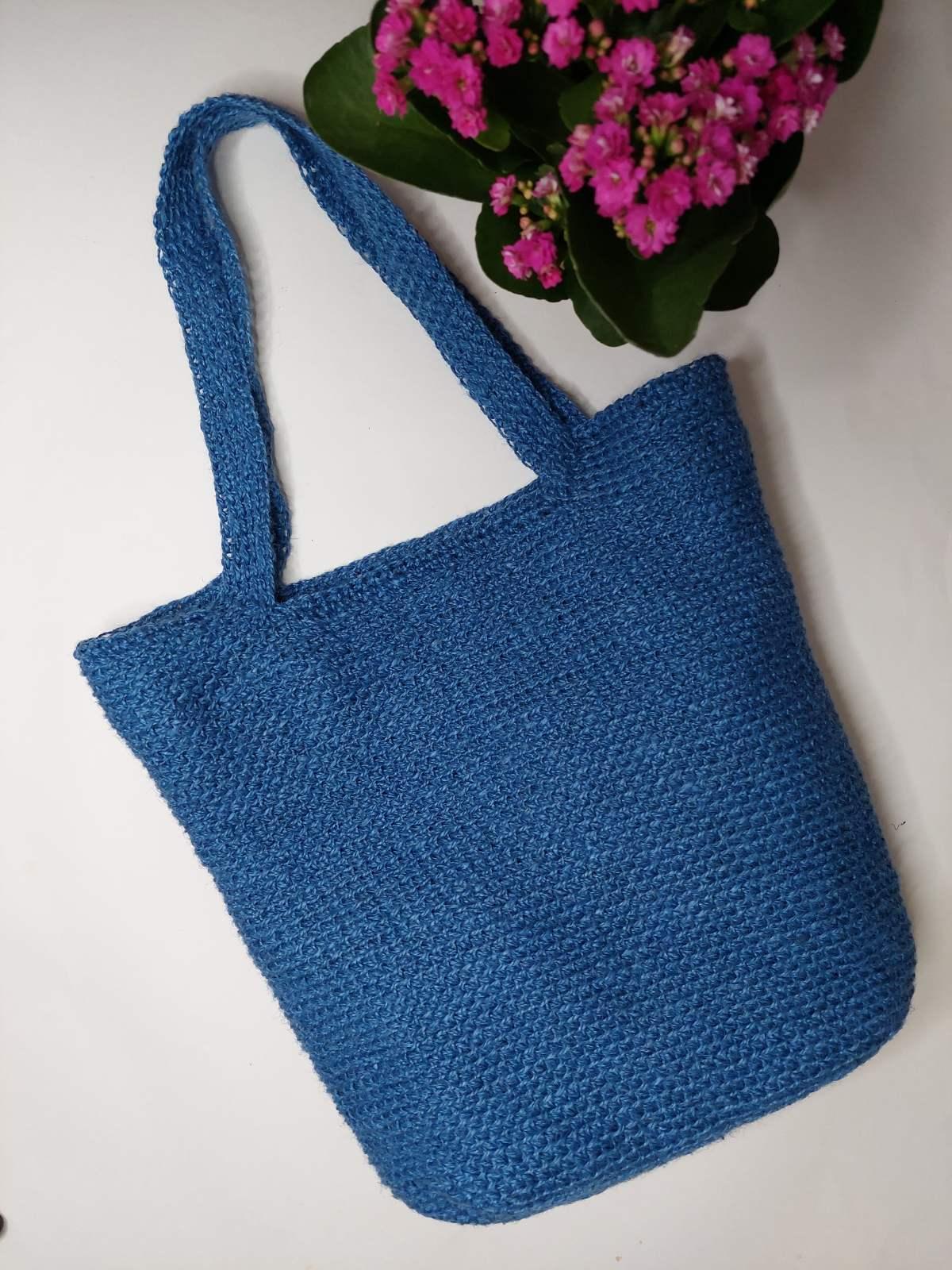 Crochet easy market bag pattern