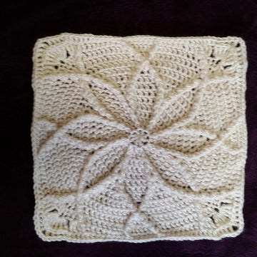 Winter Snowflake Square