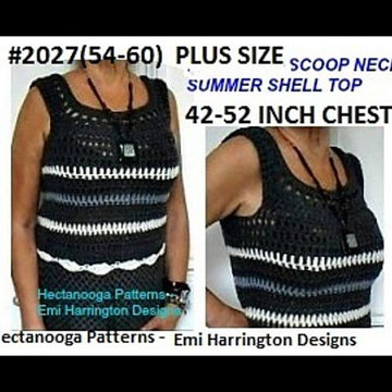 2027(54-60)- Scoop Neck Top