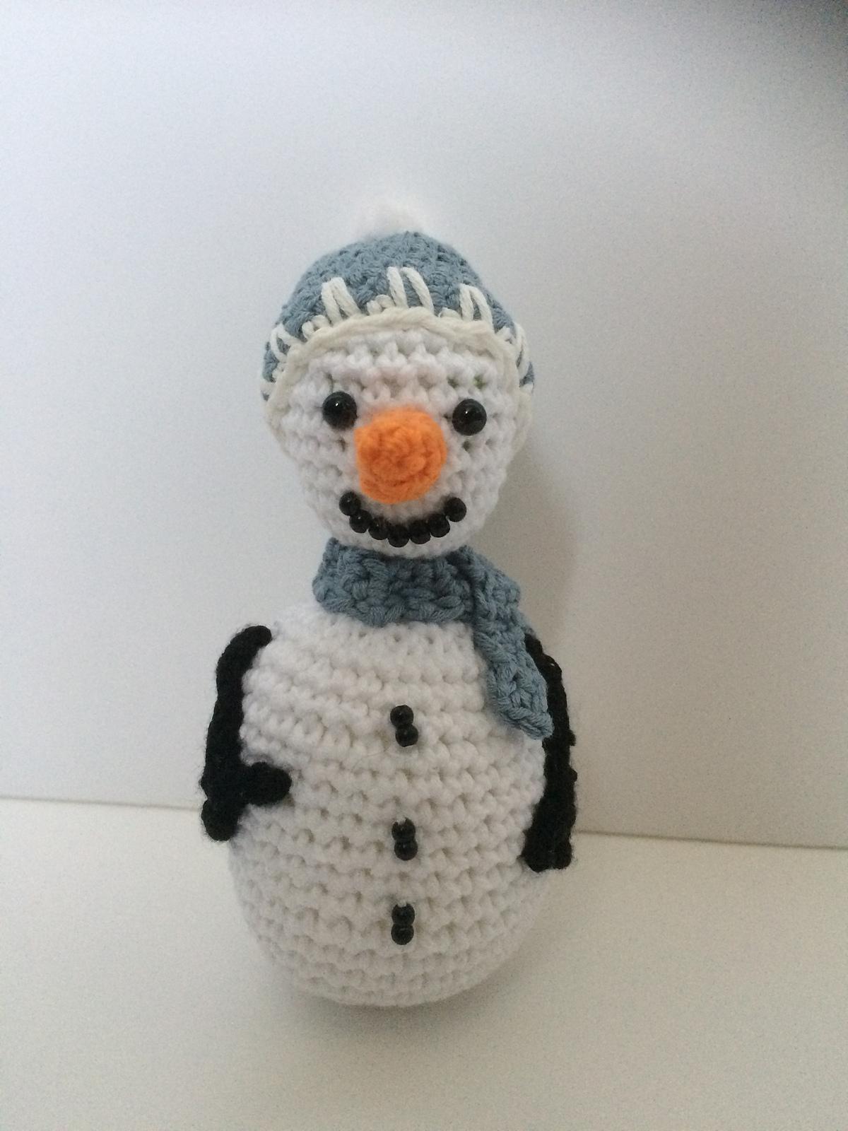 Snowman keyring no 1
