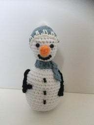 Snowman keyring no 1