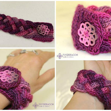 "A Braided Simplicity" Bracelet, Headband, Belt & Coffee Cozy / Sleeve