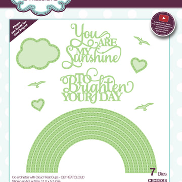 Creative Expressions Craft Dies By Sue Wilson - Necessities-You Are My Sunshine