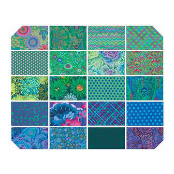 Kaffe Fassett Collective 5" Squares - Ocean