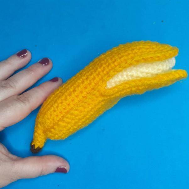 Crochet Banana Amigurumi Pattern: Food Toy (PDF Pattern)