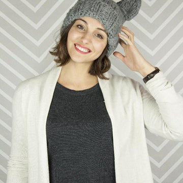 Wolf Hat & Mittens set