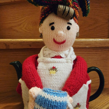 British Tea Lady Teapot Cosy
