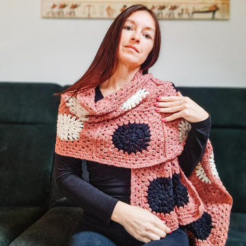 Rustic Petal Scarf