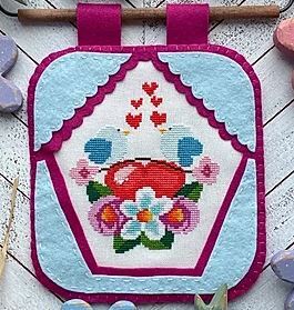 Luhu Stitches Tweet Hearts - Downloadable PDF