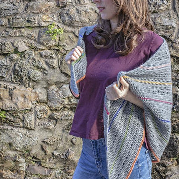 The Grainbow Shawl