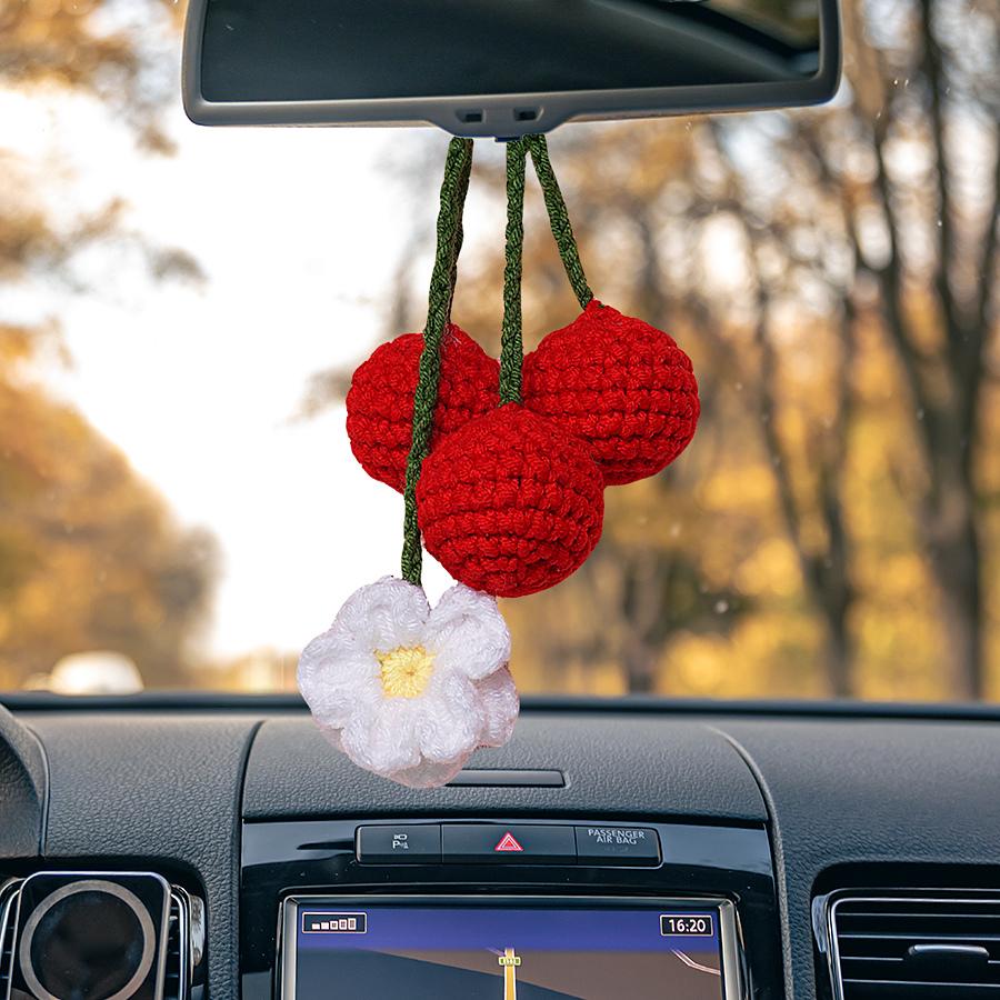 Cherry Daisy Car Hanging