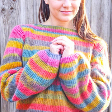 Coloured sweater