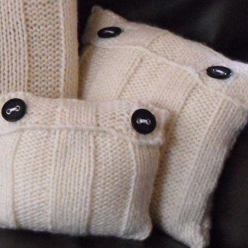 SUPERFAST VERTICAL STRIPES CUSHION COVER SET KNITTING PATTERN -  MADMONKEYKNITS
