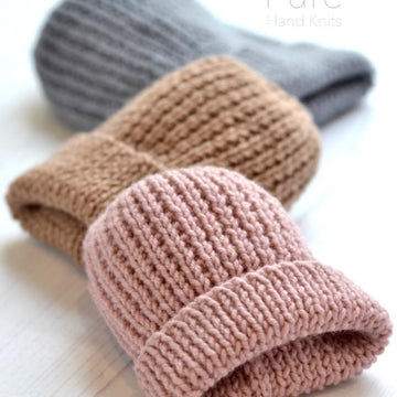 Jasper Simple Textured Rib Hat