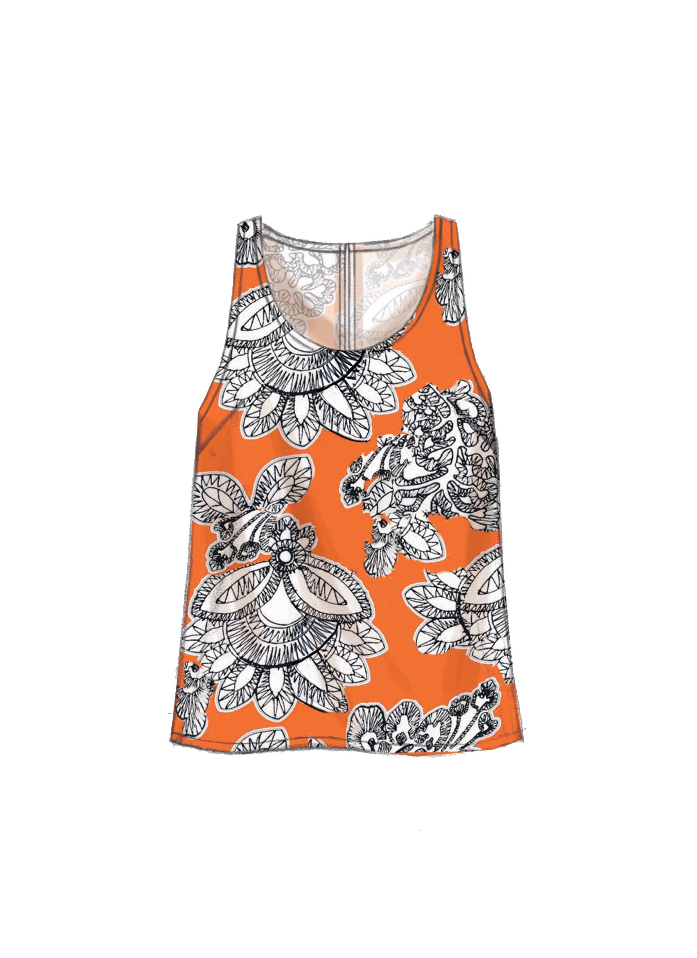 McCall's Misses' Tops M7411 - Sewing Pattern